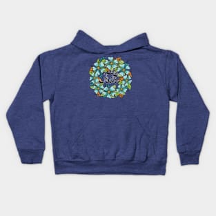 Faith Floral Wreath Art 2 Kids Hoodie